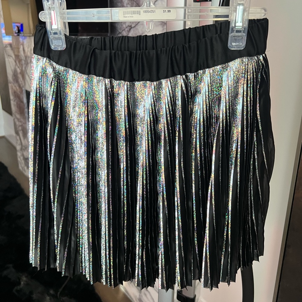 Balmain iridescent skirt never worn size 34 xs